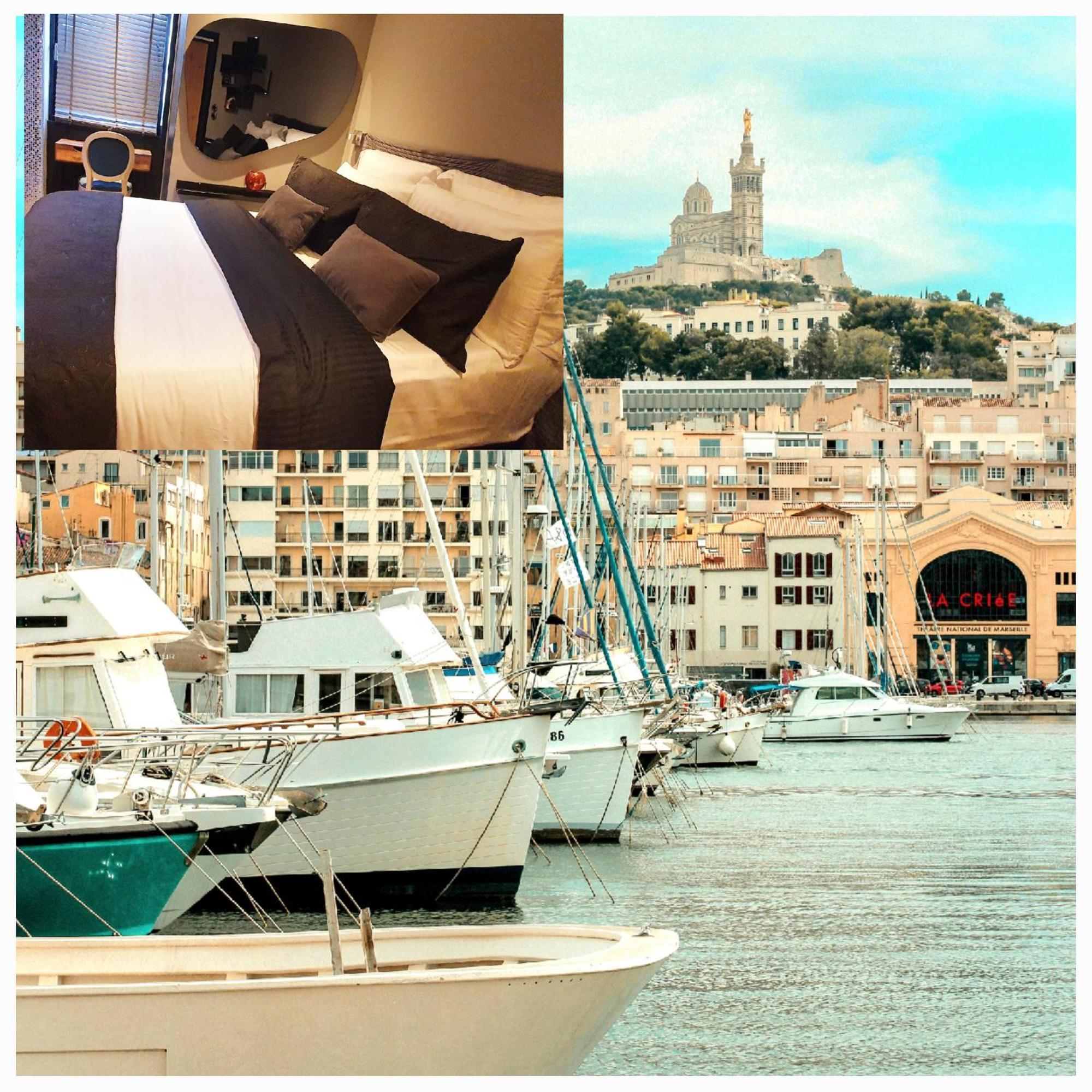Marseille Cote Mer Au Vieux-Port "Le K"Appartement Haut De Gamme Avec Wc Japonais, Garage Privatif En Option Exterior photo
